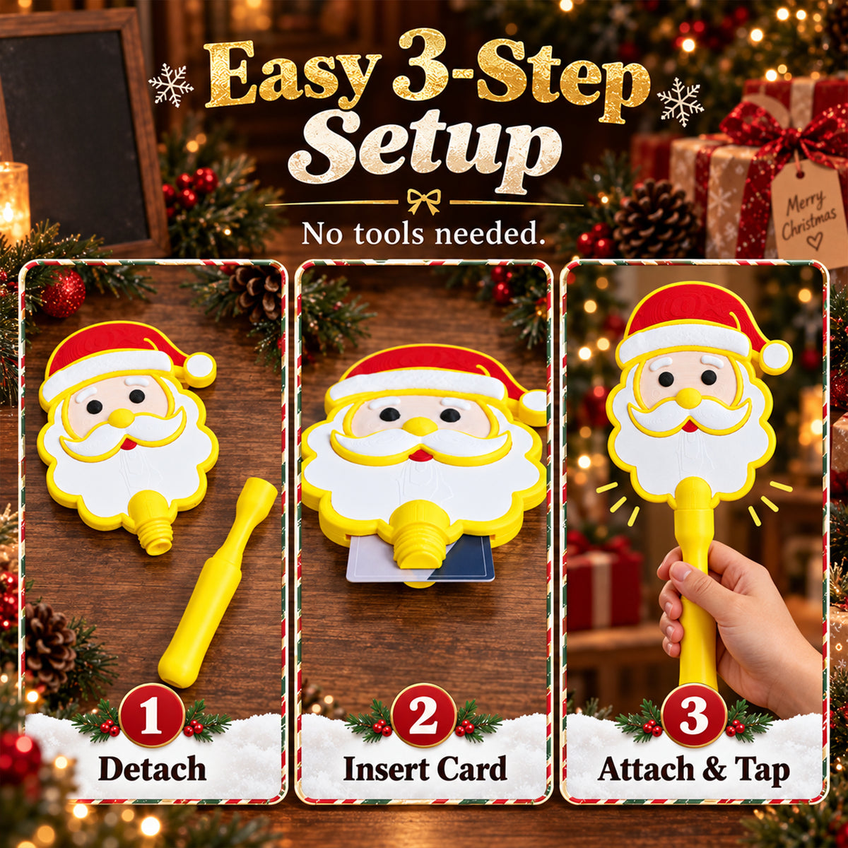Christmas Tap-to-Pay Wand